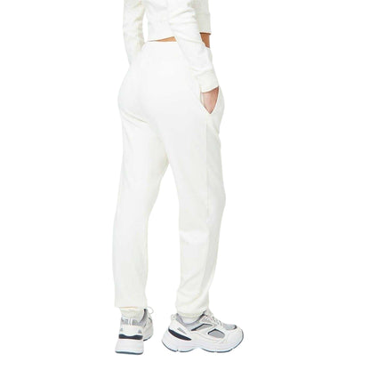 Vintage White - Back - Jack Wills Womens-Ladies Interlock Joggers