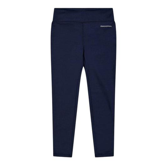 Blue Navy - Front - Craghoppers Childrens-Kids Kiwi Slim Leggings