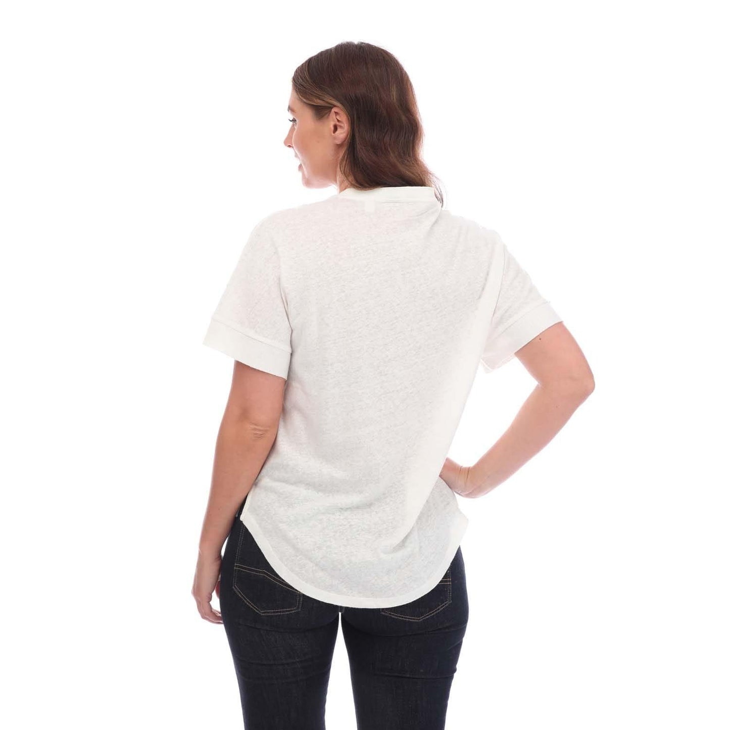 Ivory - Back - Ted Baker Womens-Ladies Kcarina Jersey T-Shirt