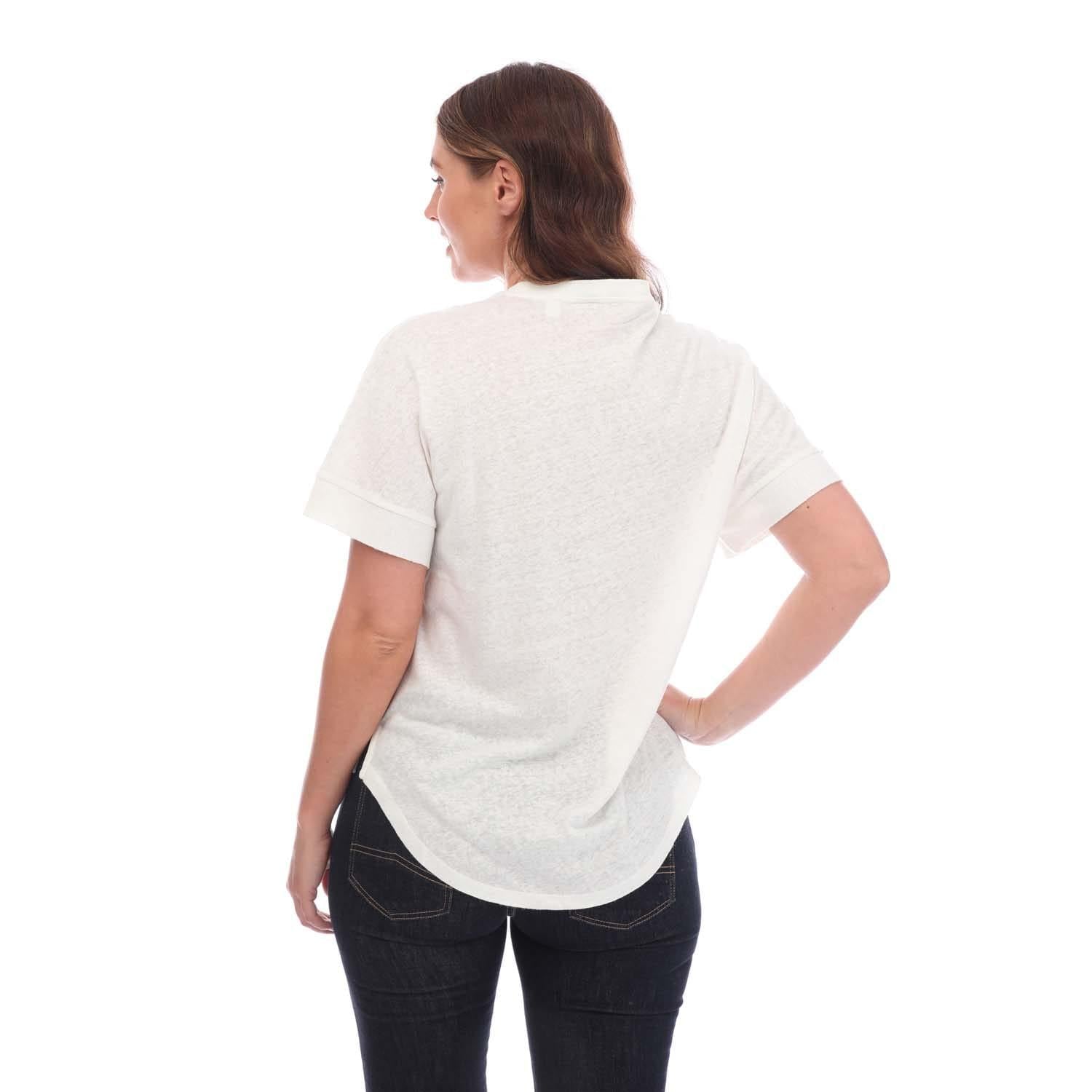 Ivory - Back - Ted Baker Womens-Ladies Kcarina Jersey T-Shirt