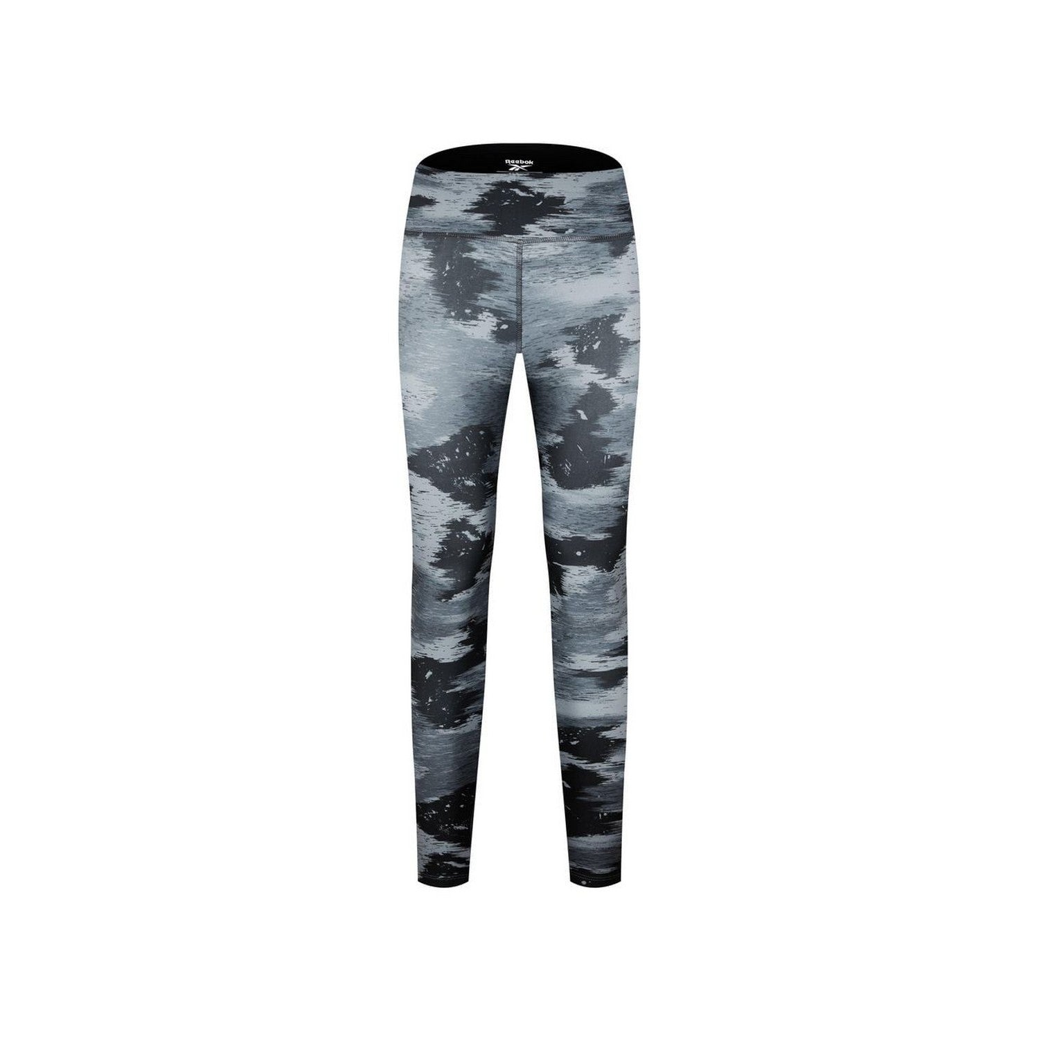 Black - Front - Reebok Womens-Ladies Running High Waist Leggings