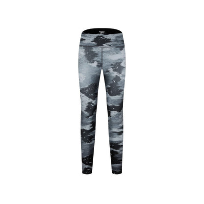 Black - Front - Reebok Womens-Ladies Running High Waist Leggings