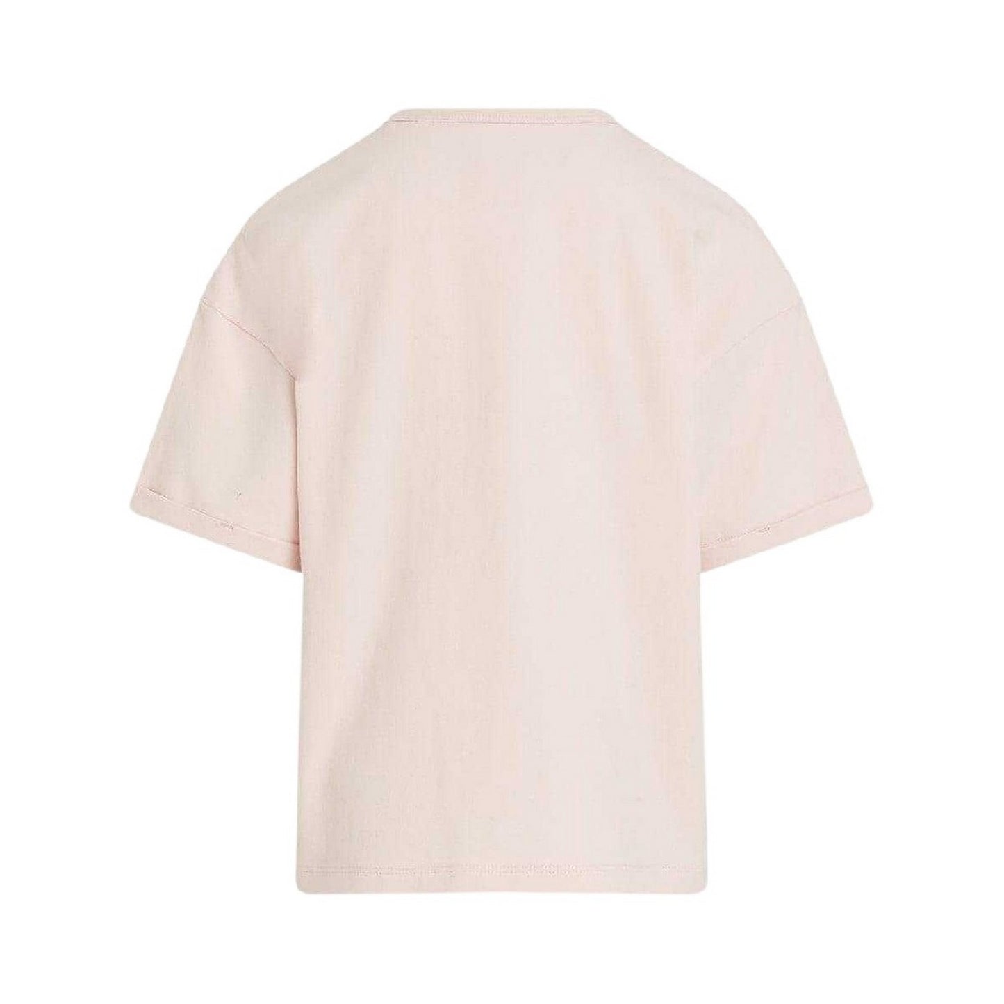 Peony - Back - Calvin Klein Girls Monogram Regular Short-Sleeved T-Shirt