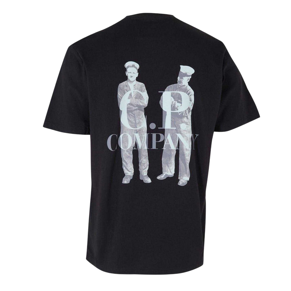 Black - Back - C.P. Company Mens Sailor Sailor T-Shirt