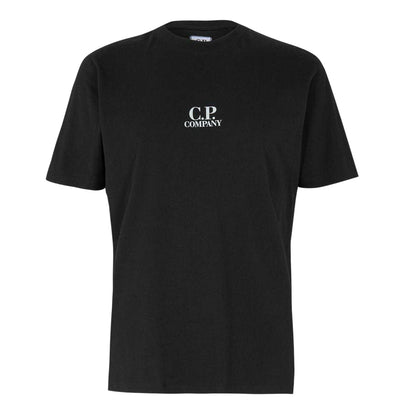 Black - Front - C.P. Company Mens Sailor Sailor T-Shirt