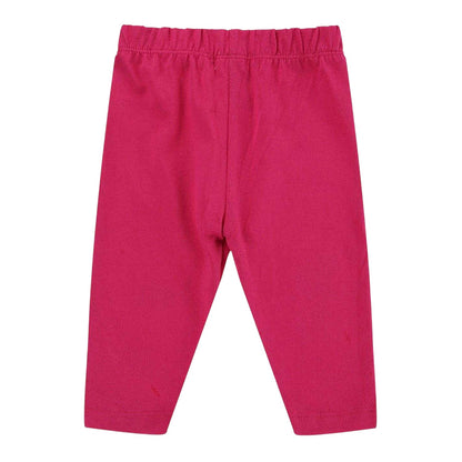 Pink - Back - Lilly & Sid Baby Girls Sealife Leggings
