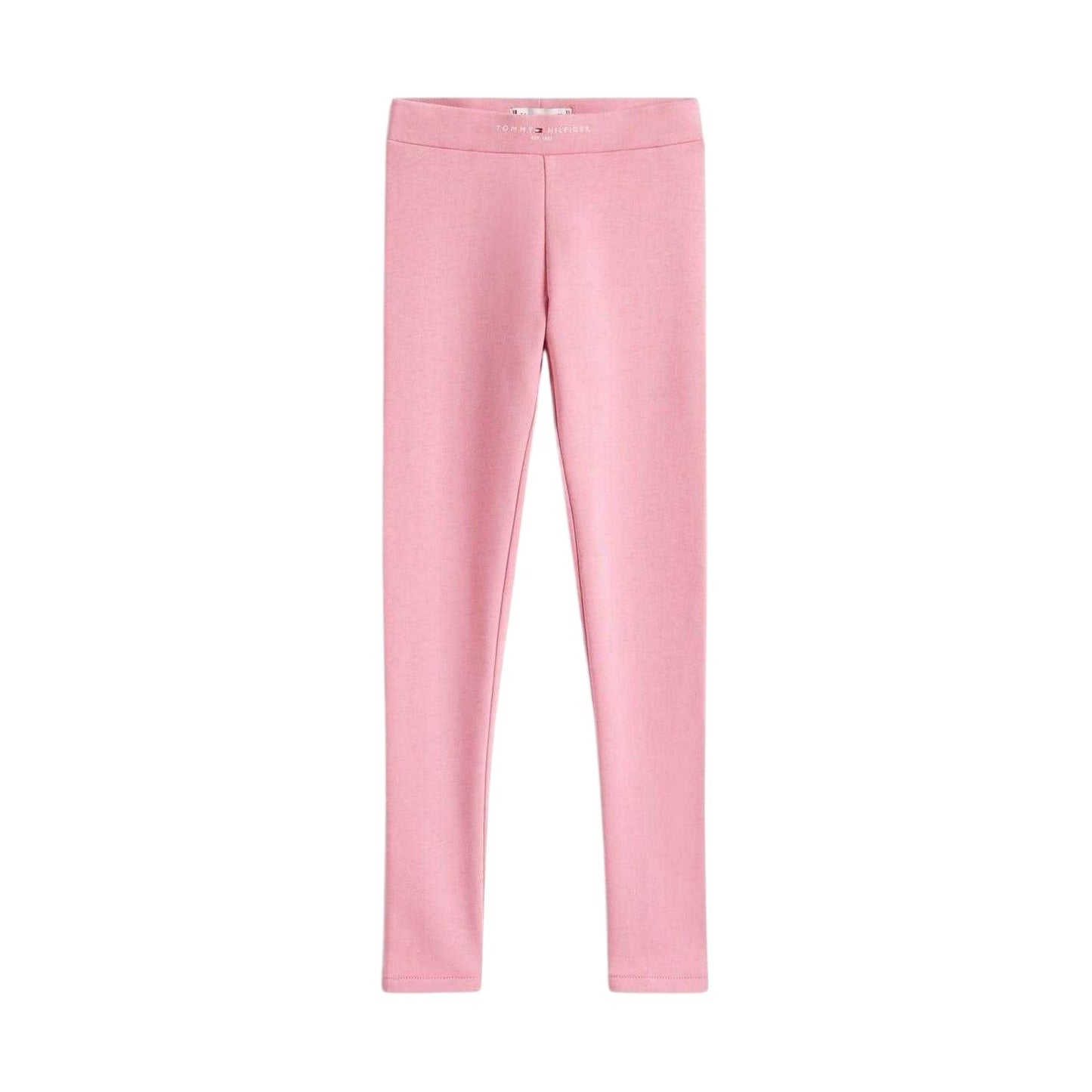 Pink - Side - Tommy Hilfiger Childrens-Kids Sweatshirt & Jogging Bottoms