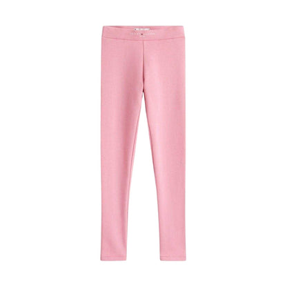 Pink - Side - Tommy Hilfiger Childrens-Kids Sweatshirt & Jogging Bottoms