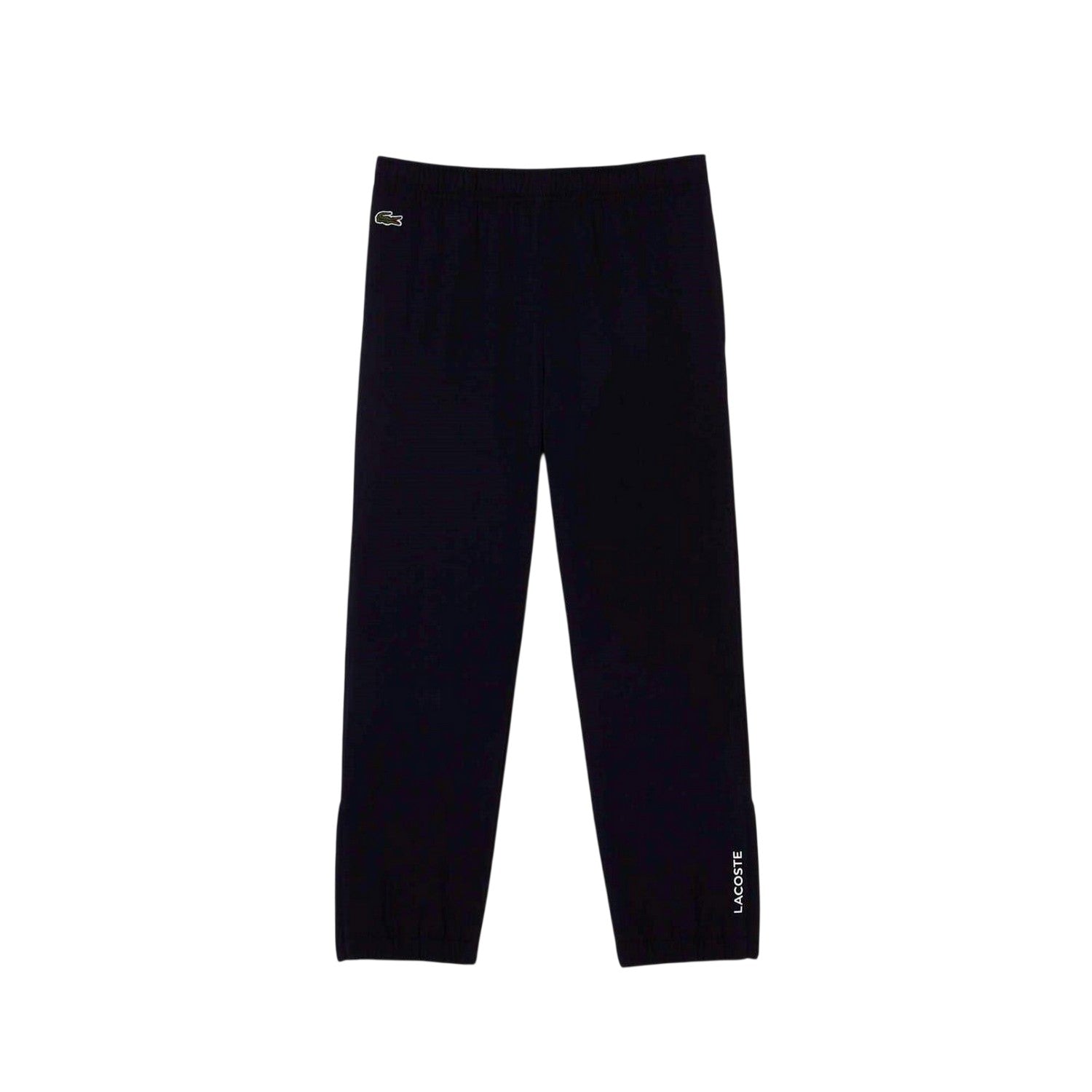 Navy - Side - Lacoste Childrens-Kids Logo Regular Joggers