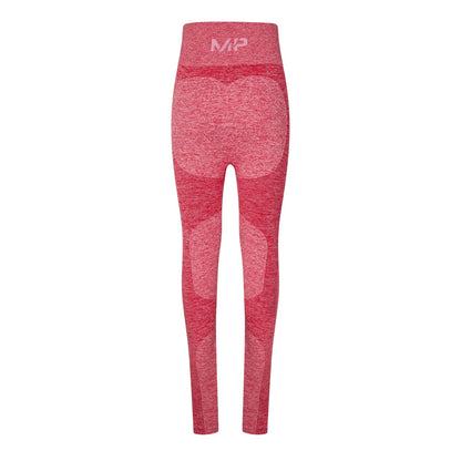 Pink - Back - MyProtien Womens-Ladies Curved Shapewear Tights
