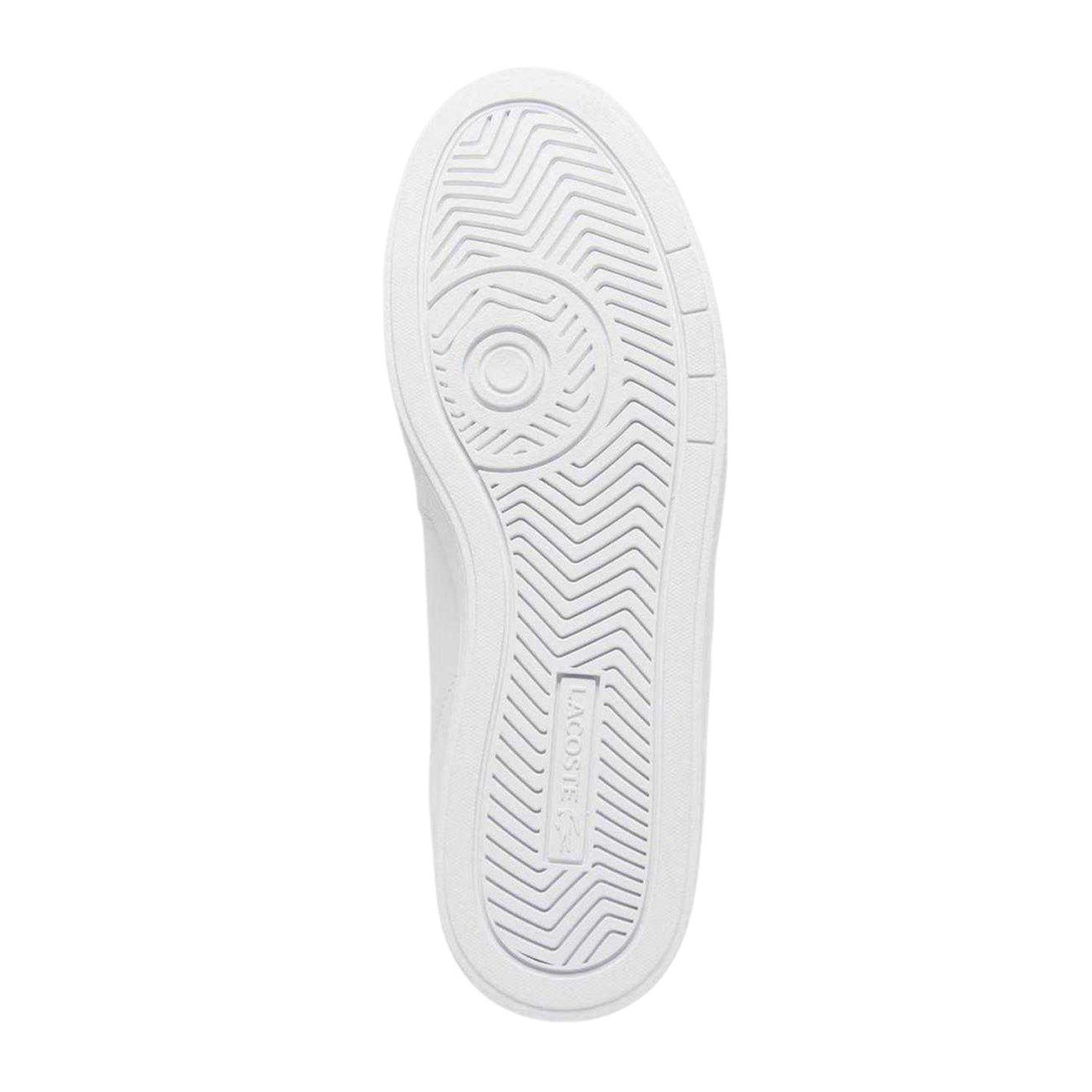 White - Lifestyle - Lacoste Mens Leather Trainers