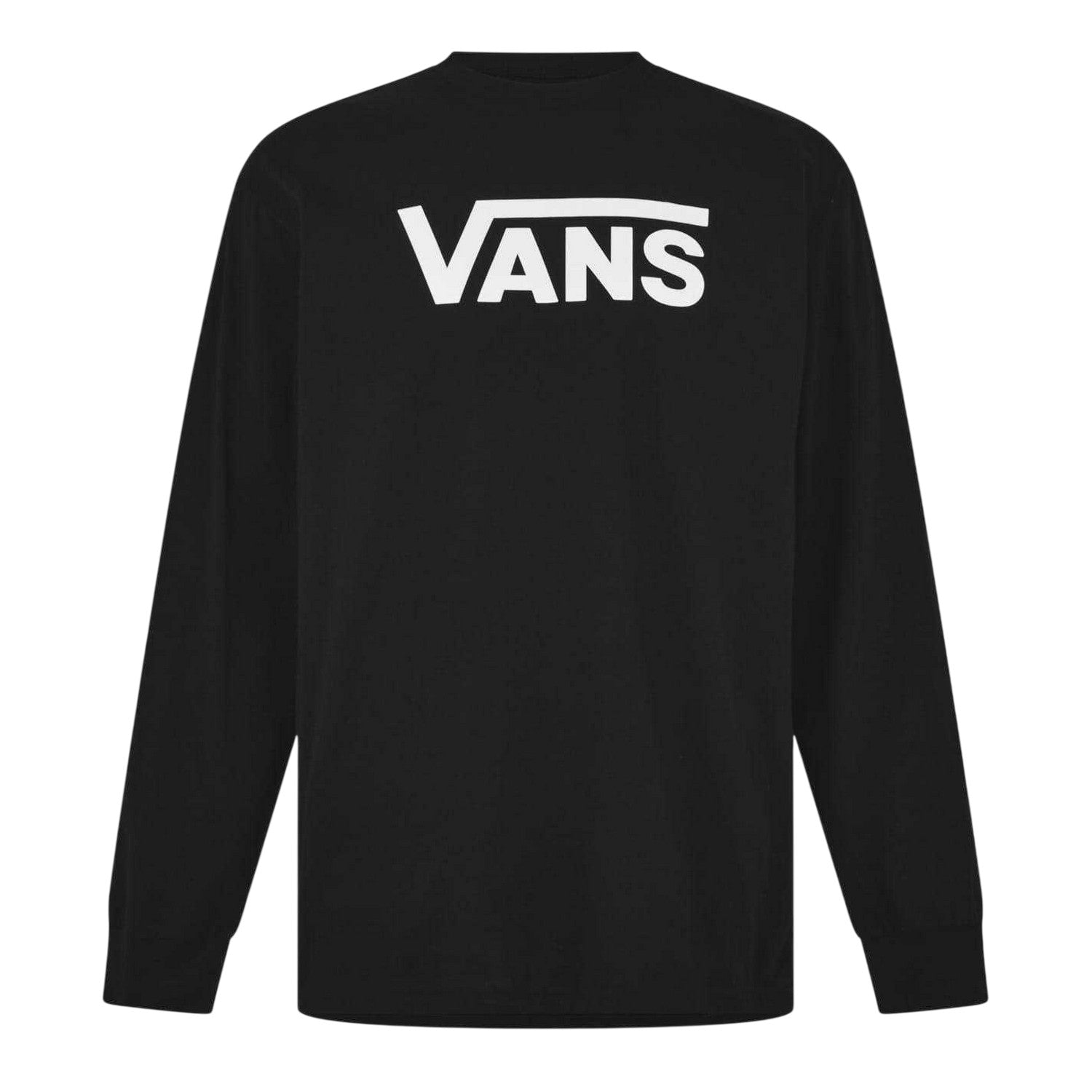 Black - Front - Vans Mens Lifestyle Solucellair Regular Long-Sleeved T-Shirt