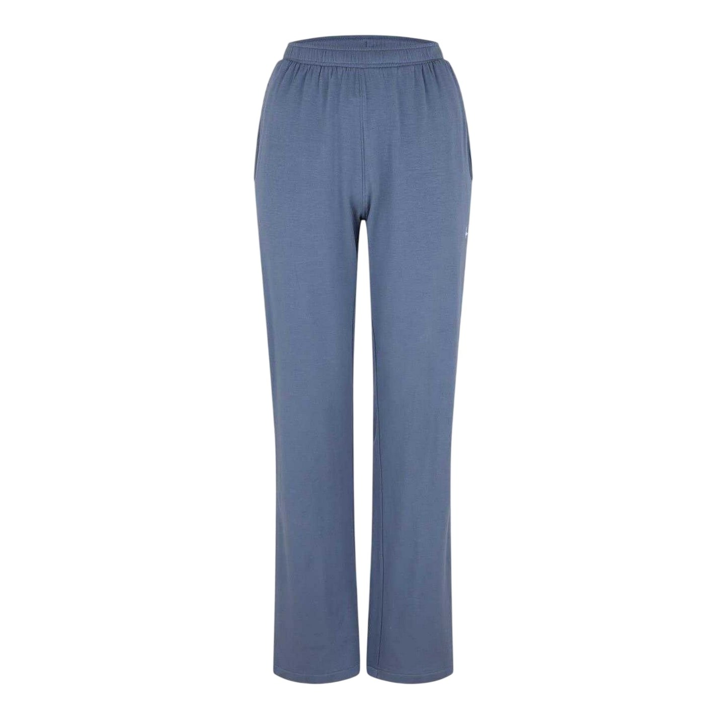 Dusky Blue - Front - Jack Wills Womens-Ladies Wide Leg Joggers