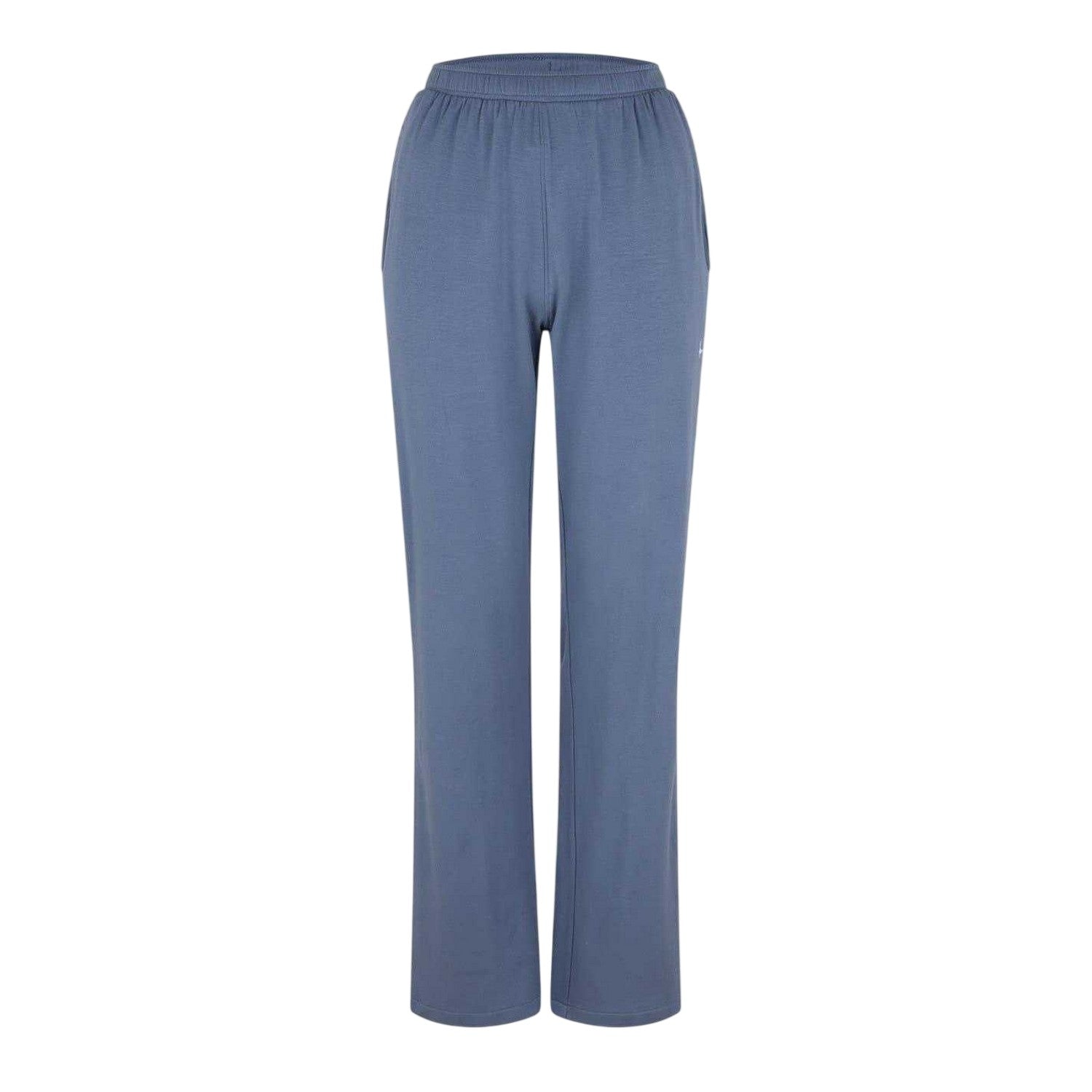 Dusky Blue - Front - Jack Wills Womens-Ladies Wide Leg Joggers