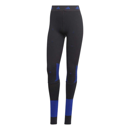 Black - Front - Adidas Womens-Ladies Techfit Leggings