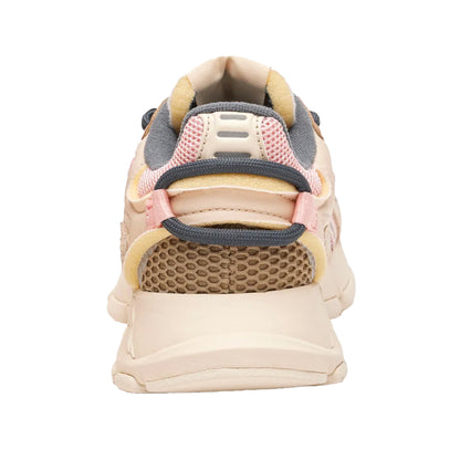Off White - Back - Lacoste Womens-Ladies L003 Neo Leather Detailing Trainers