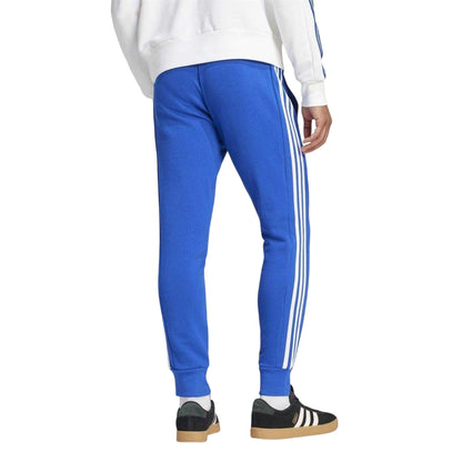 Blue - Back - Adidas Mens Real Madrid CF Tracksuit Bottoms