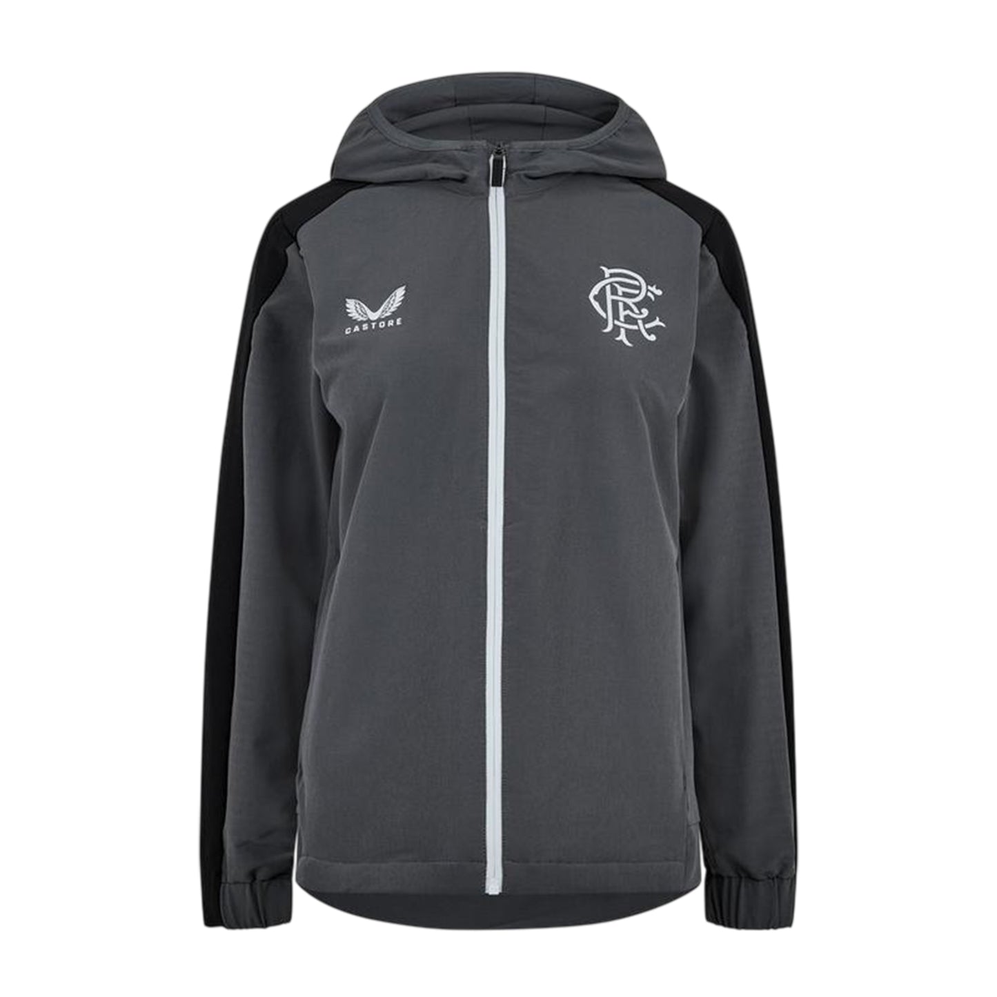Iron Gate - Front - Castore Womens-Ladies Rangers FC Relaxed Fit Windbreaker