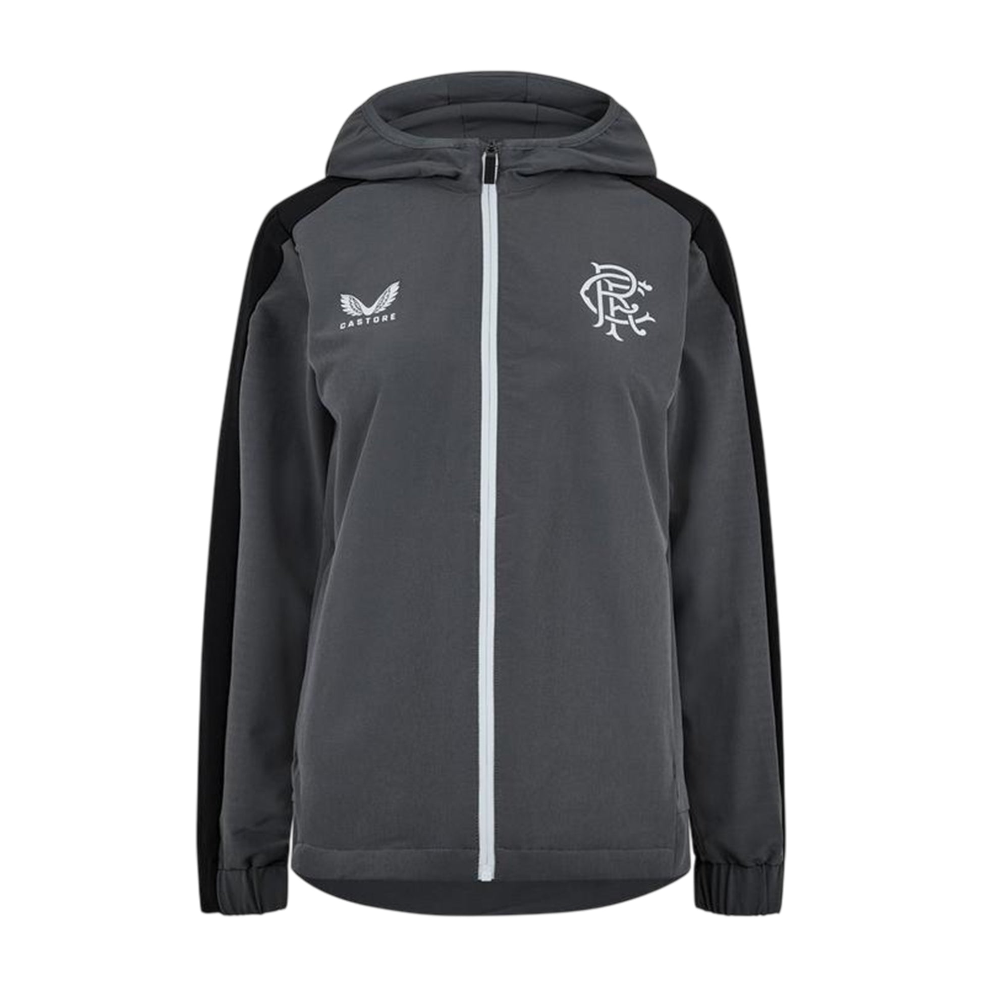 Iron Gate - Front - Castore Womens-Ladies Rangers FC Relaxed Fit Windbreaker