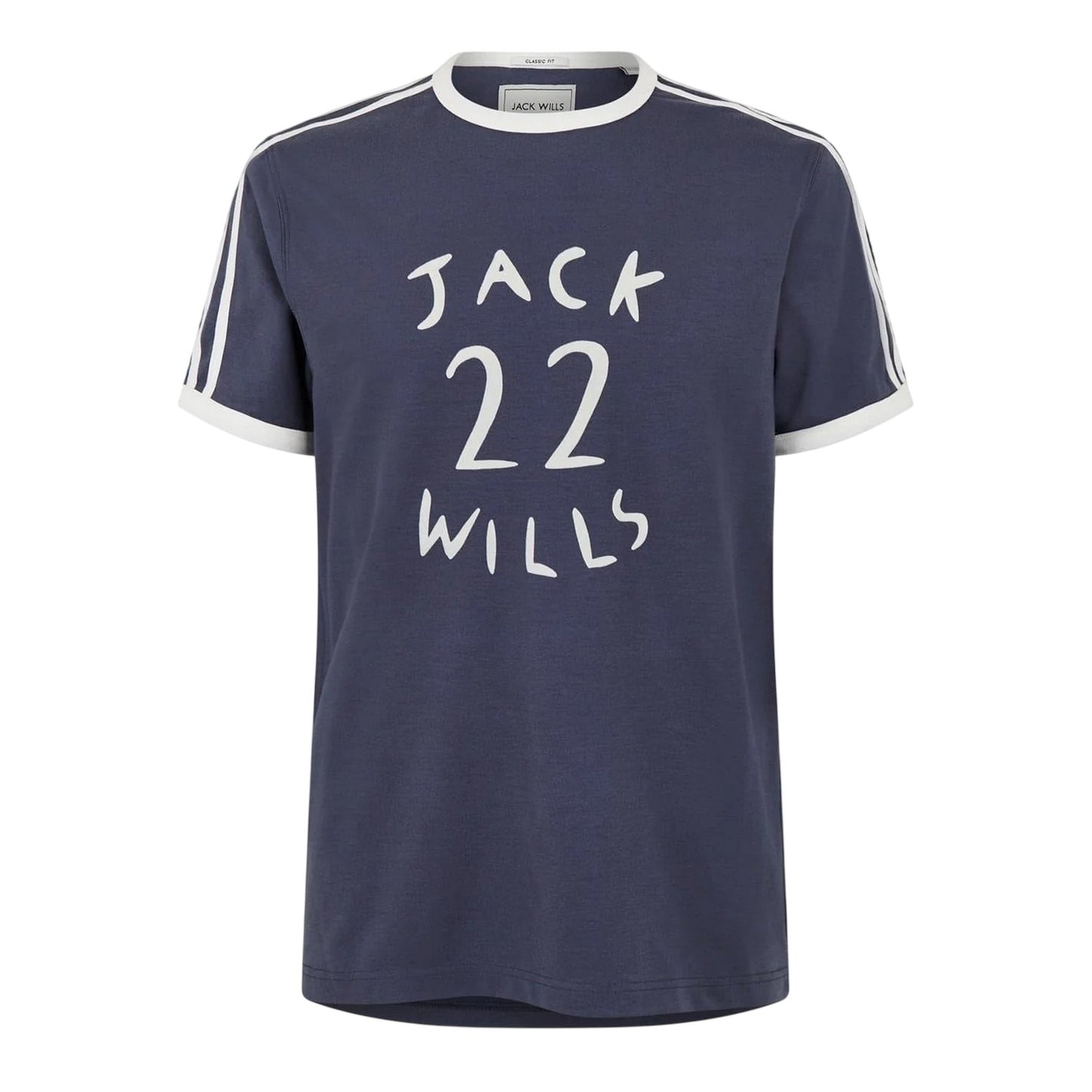 Night Sky - Front - Jack Wills Mens 22 Crew Neck T-Shirt