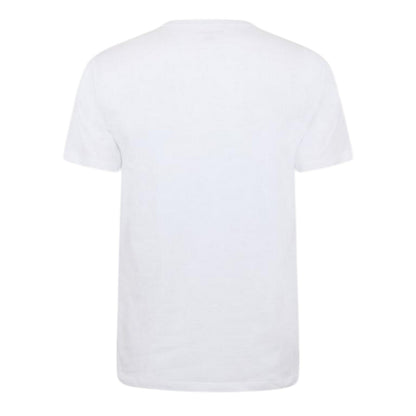 Brilliant White - Back - Calvin Klein Mens Logo Printed T-Shirt