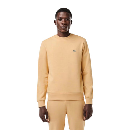 Natural - Lifestyle - Lacoste Mens Signature Classic Sweatshirt