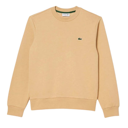 Natural - Front - Lacoste Mens Signature Classic Sweatshirt