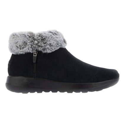 Black - Side - Skechers Womens-Ladies On-The-Go Joy Savvy Boots