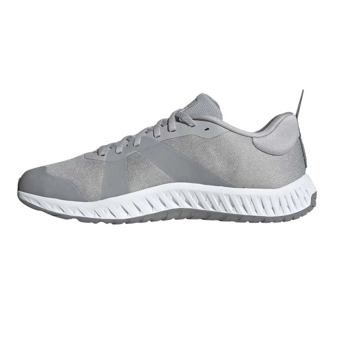 Grey-White - Side - Adidas Unisex Adult Mould 1 Trainers