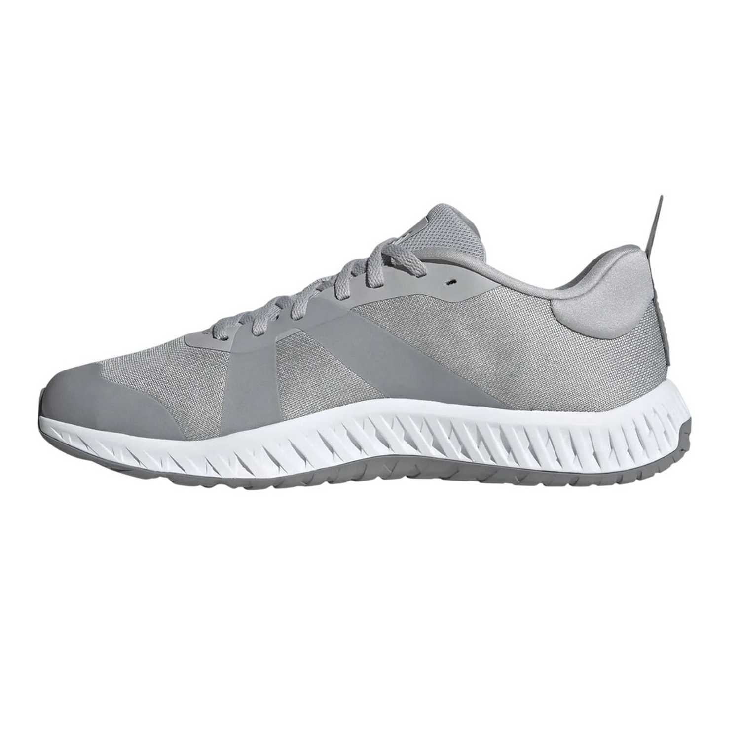 Grey-White - Side - Adidas Unisex Adult Mould 1 Trainers