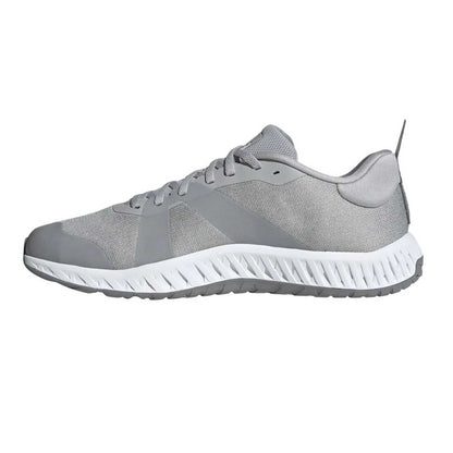 Grey-White - Side - Adidas Unisex Adult Mould 1 Trainers