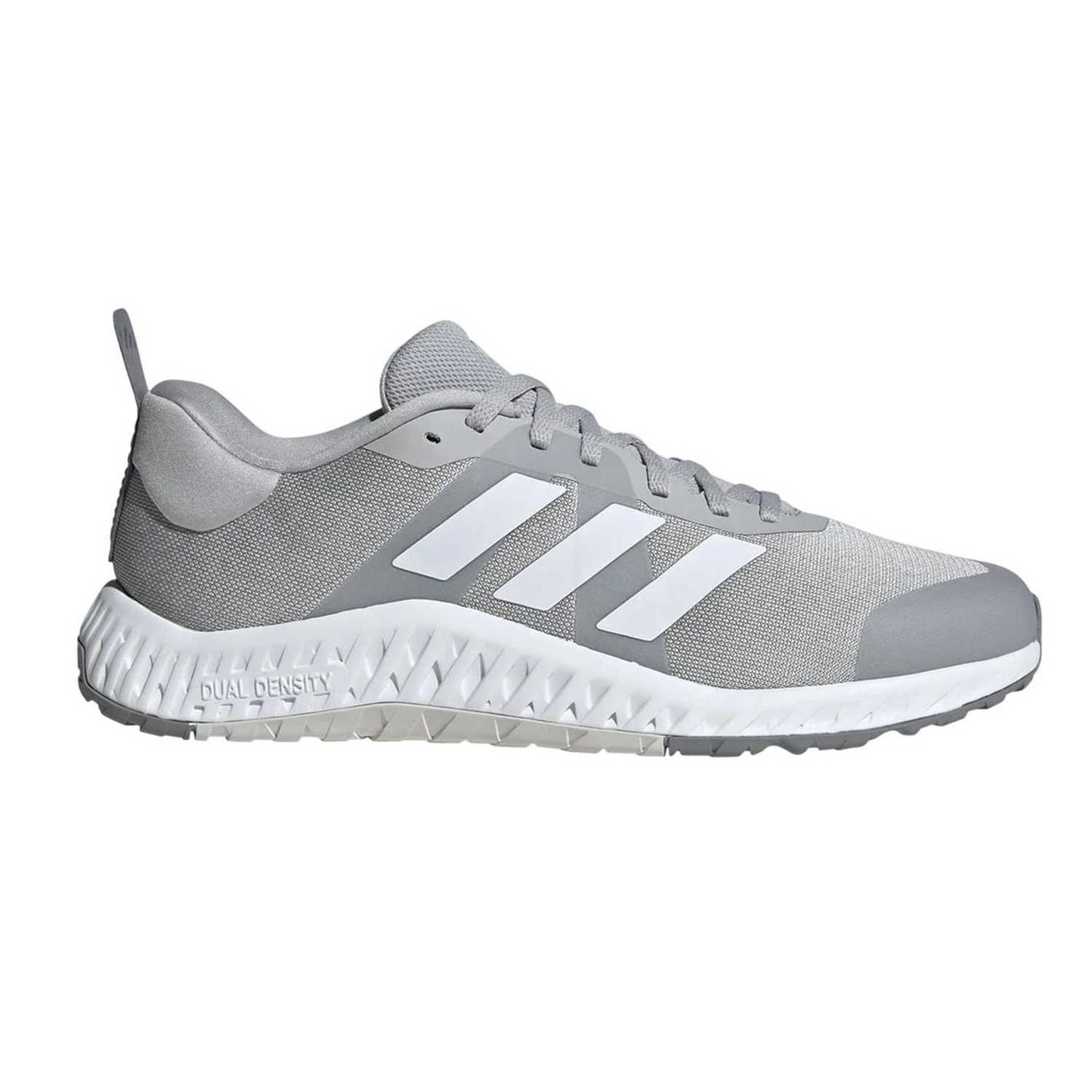 Grey-White - Front - Adidas Unisex Adult Mould 1 Trainers