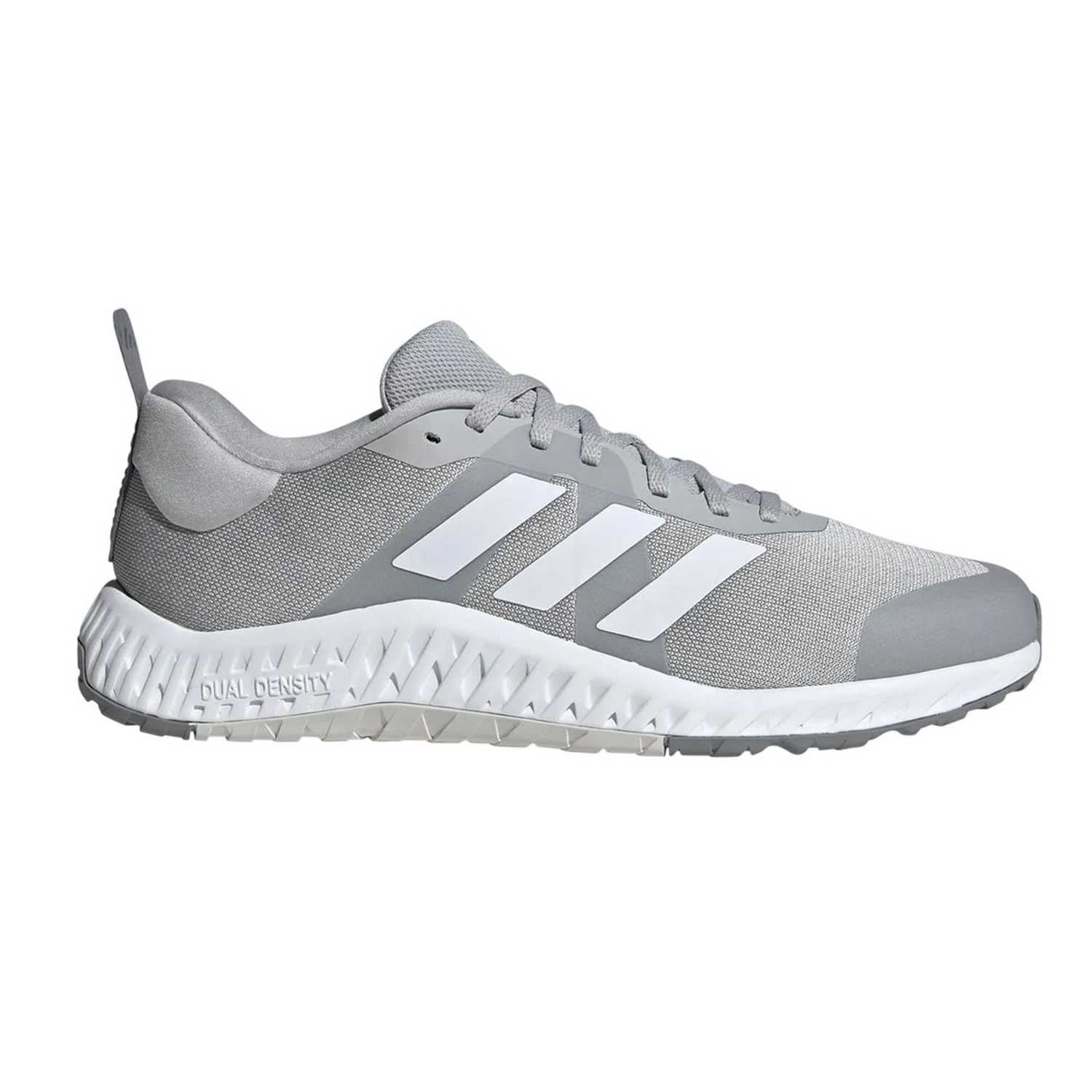 Grey-White - Front - Adidas Unisex Adult Mould 1 Trainers