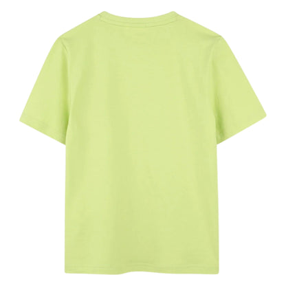 Apple Green - Back - Boss Childrens-Kids Logo T-Shirt