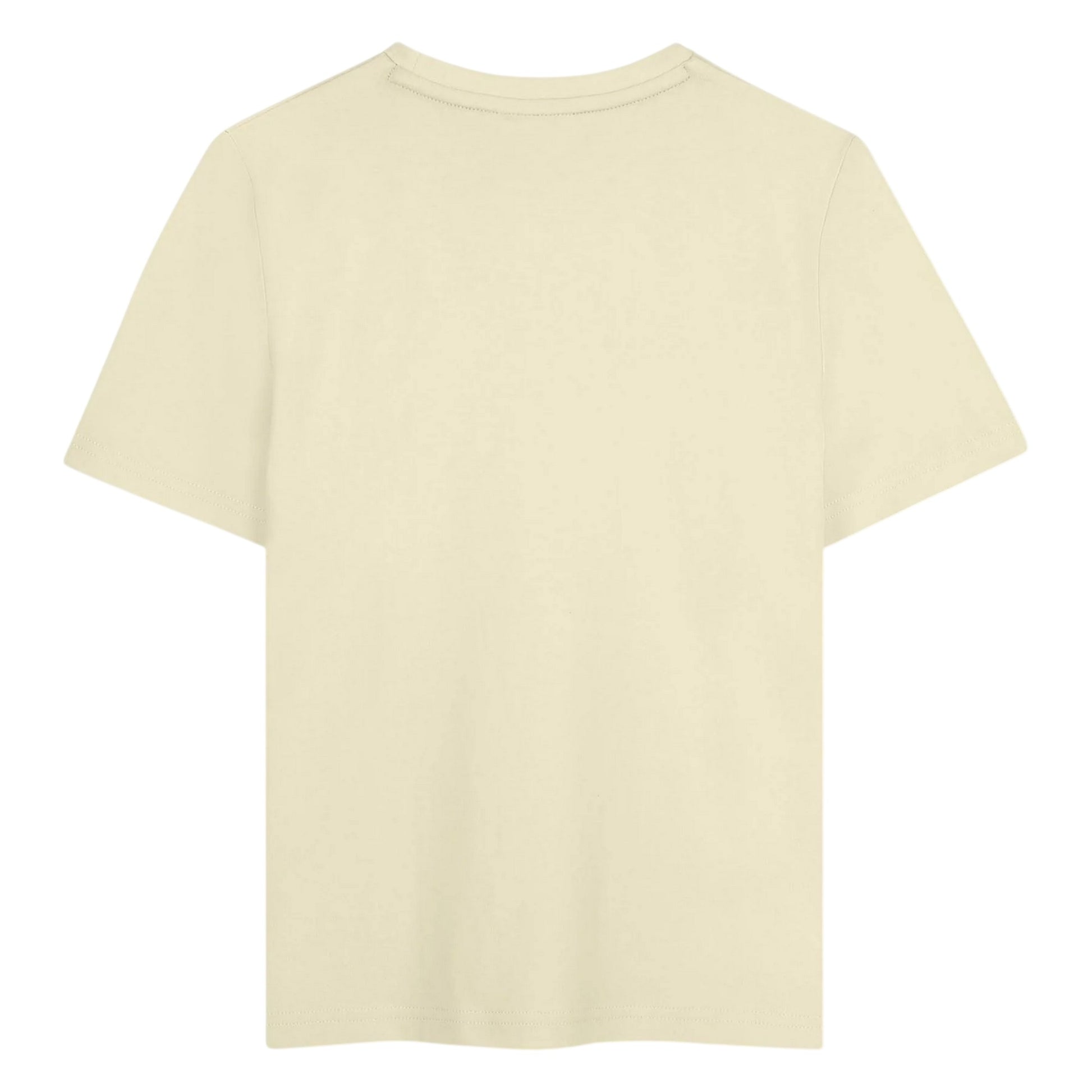 Cream - Back - Boss Childrens-Kids Logo T-Shirt