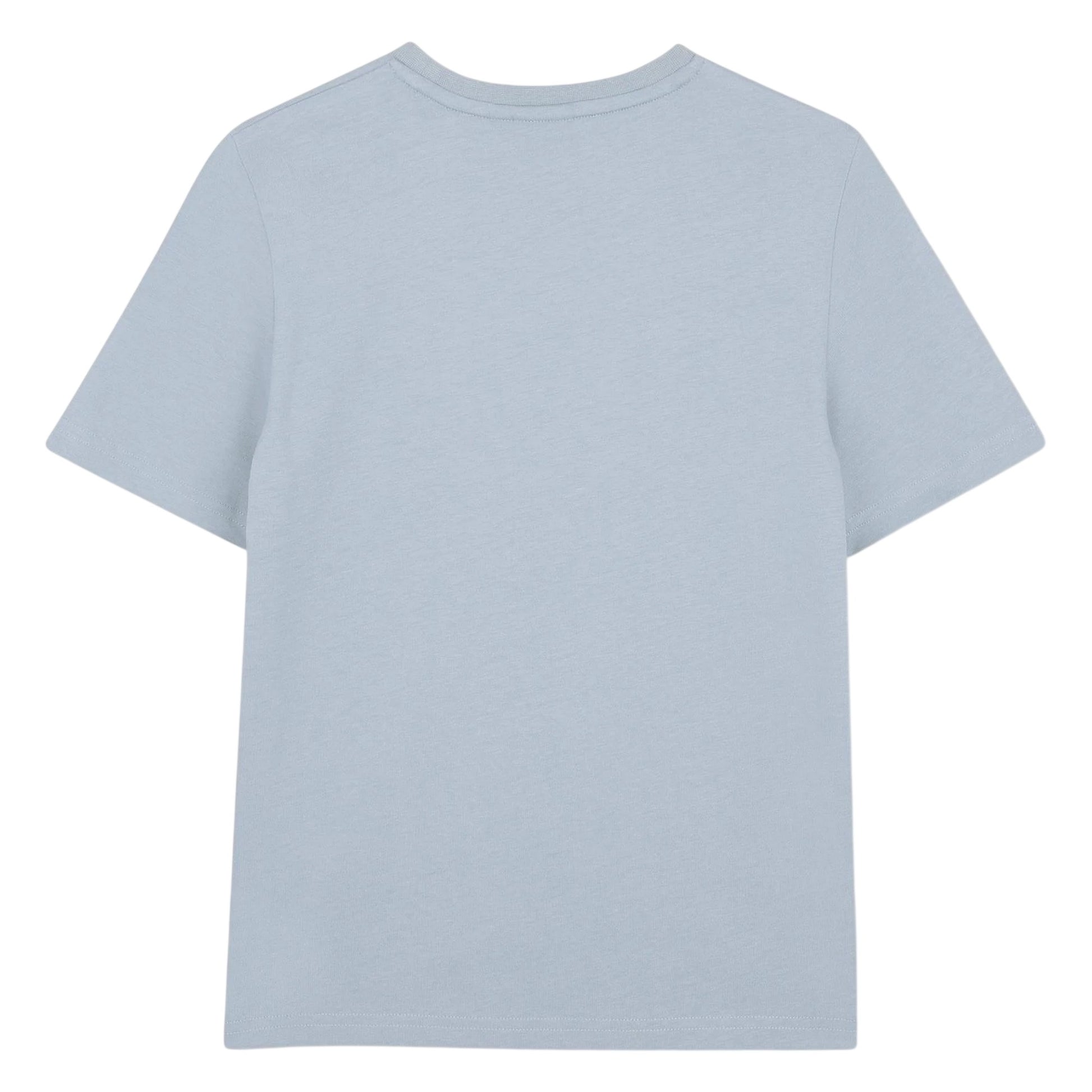 Pale Blue - Back - Boss Childrens-Kids Logo T-Shirt