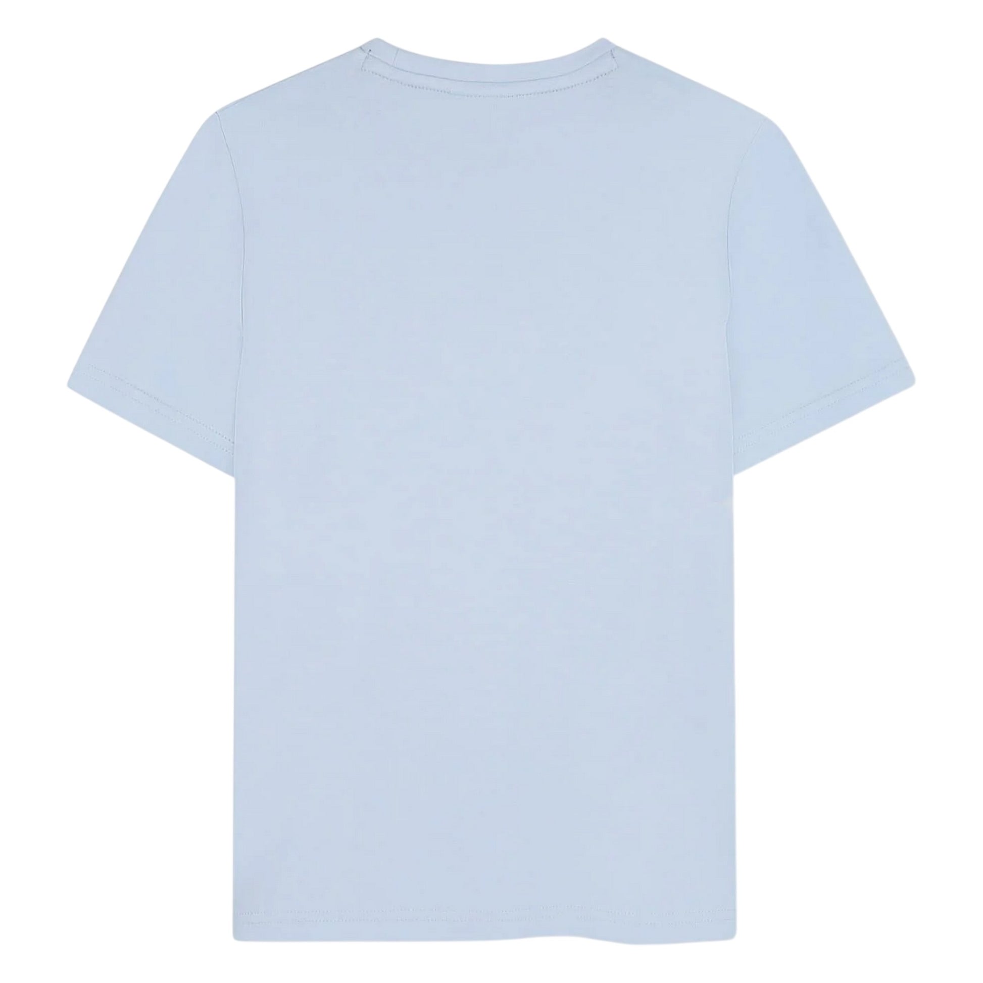 Persian Blue - Back - Boss Childrens-Kids Logo T-Shirt
