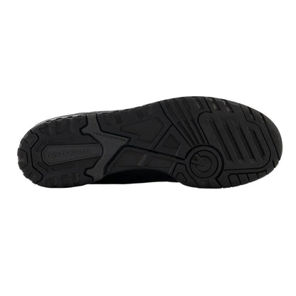 Black - Lifestyle - New Balance Mens BB550 Leather Trainers