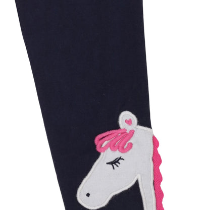 Floral-Multicoloured - Lifestyle - Lilly & Sid Baby Girls Leggings (Pack of 2)
