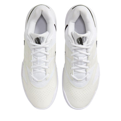 White-Black - Pack Shot - Nike Mens Court Lite 4 Tennis Shoes