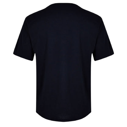 Desert Sky - Back - Tommy Hilfiger Mens Logo Regular Short-Sleeved T-Shirt