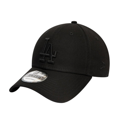 Triple Black - Side - New Era 9Forty LA Baseball Cap