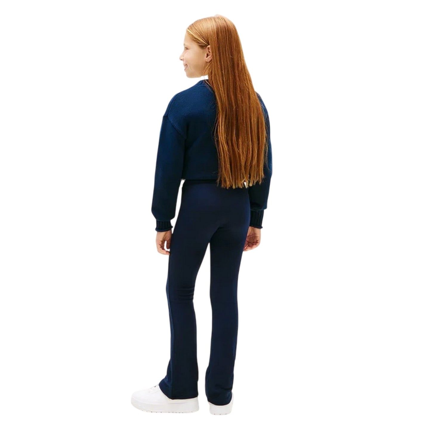 Heritage - Back - Tommy Hilfiger Girls Elasticated Leggings