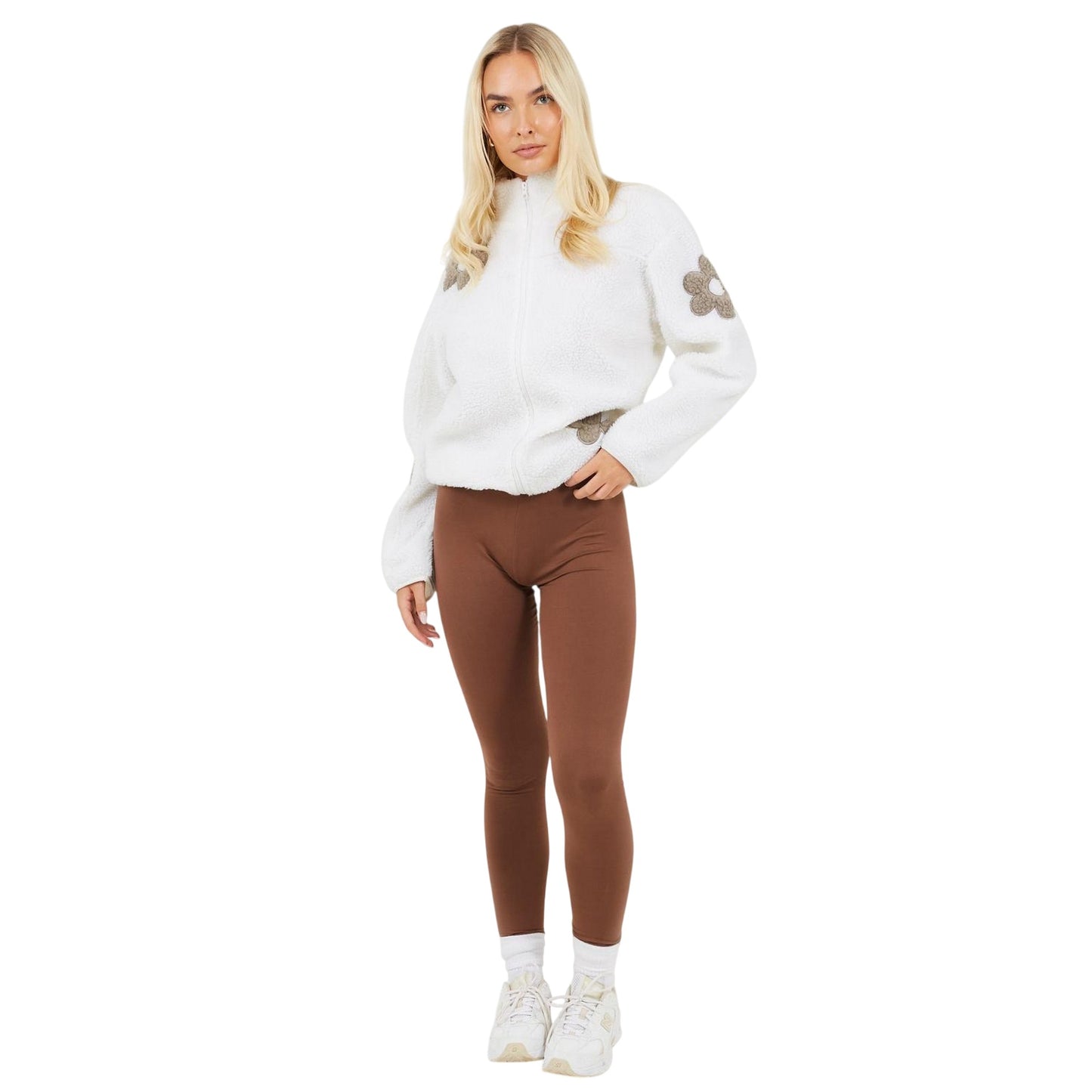 Chocolate - Lifestyle - Brave Soul Womens-Ladies Polyester Plain Leggings