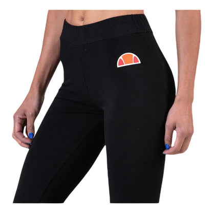 Anthracite - Lifestyle - Ellesse Womens-Ladies Cotton Vertical Logo Leggings