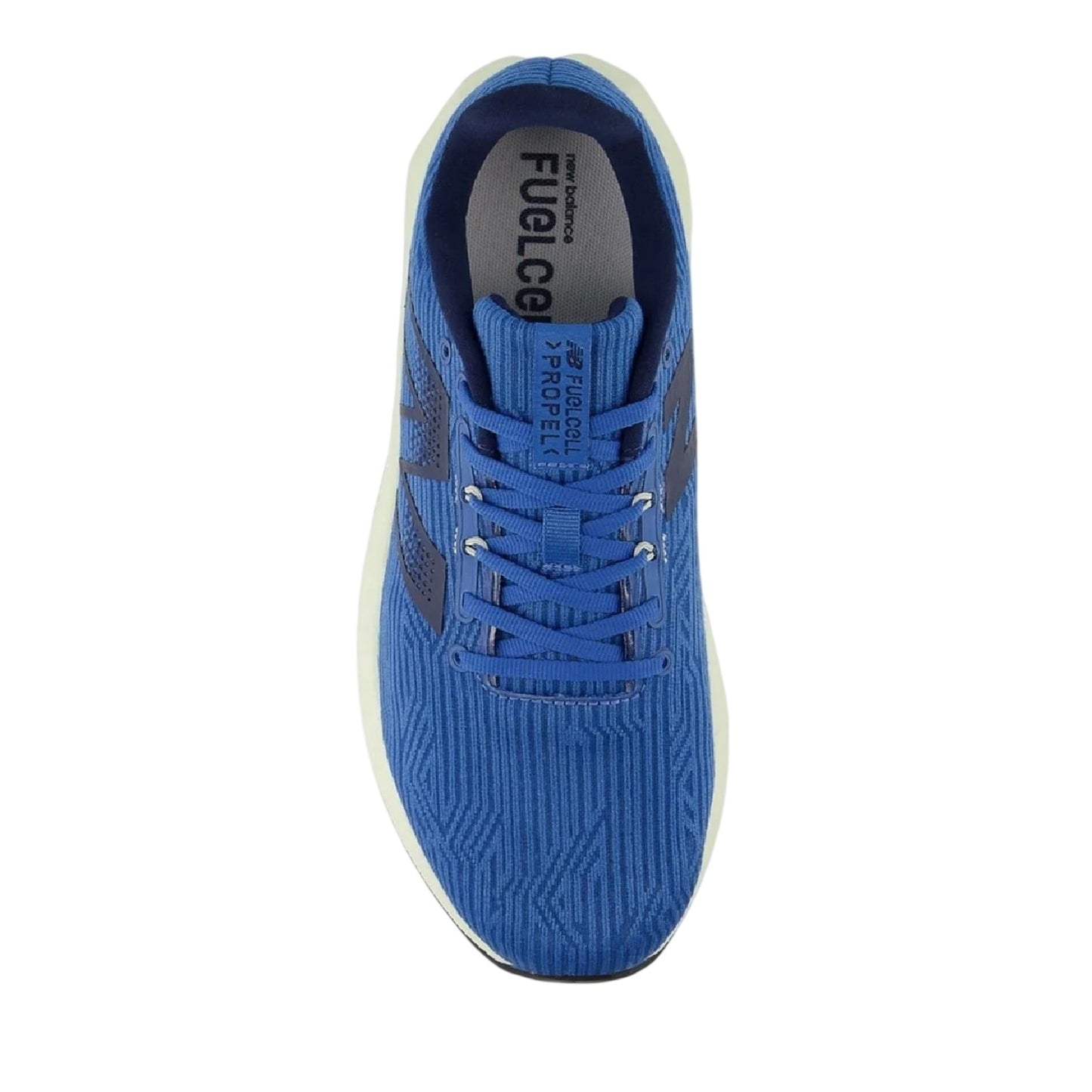 Blue - Side - New Balance Mens FuelCell Propel V5 Cushioned Shoes