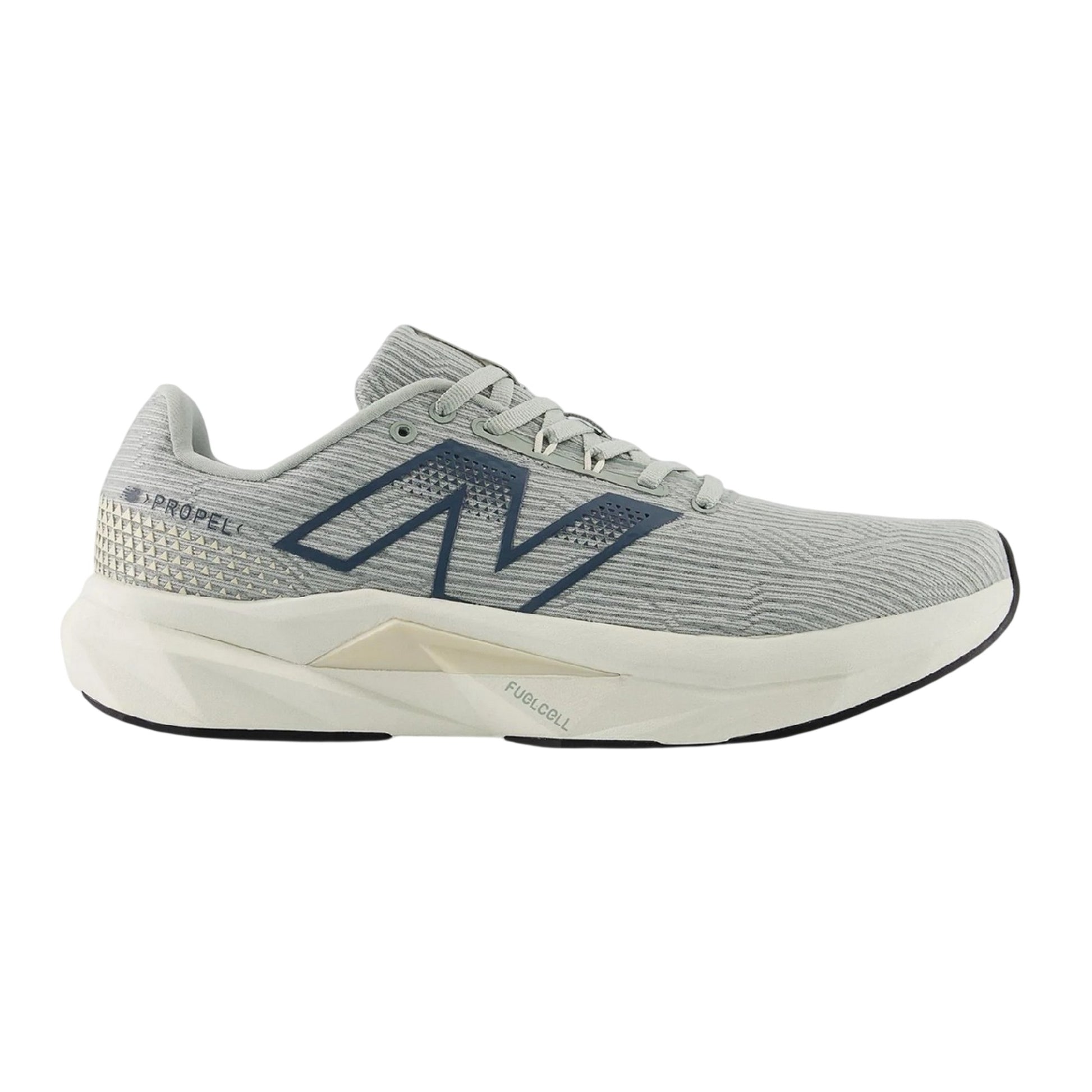 Grey - Front - New Balance Mens FuelCell Propel V5 Cushioned Shoes