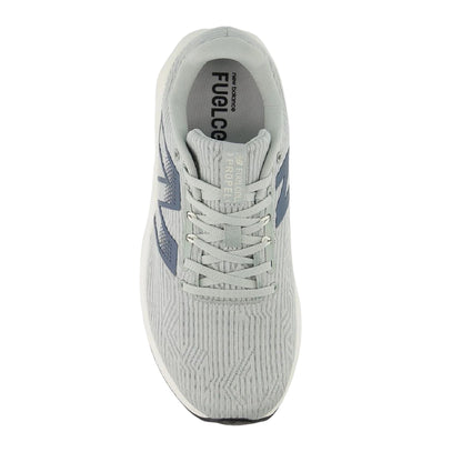 Grey - Side - New Balance Mens FuelCell Propel V5 Cushioned Shoes