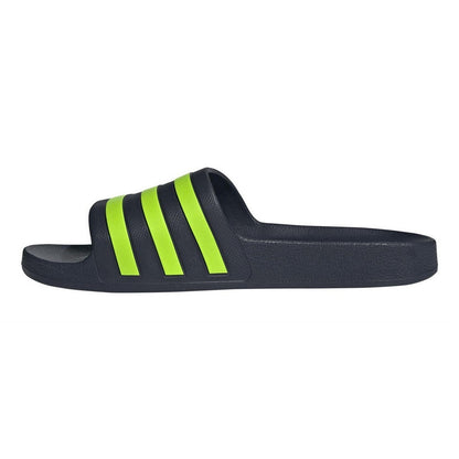 Legend Ink-Lucid Lemon - Side - Adidas Unisex Adult Adilette Aqua Slides
