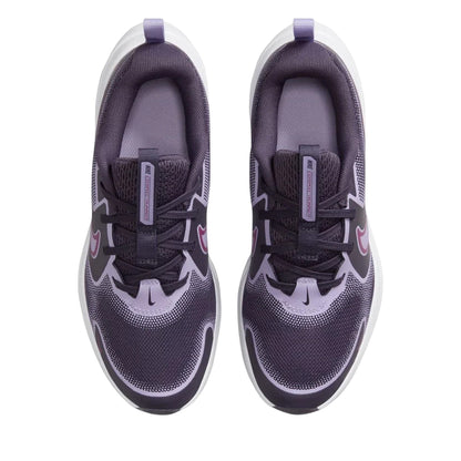 Purple-Pink - Side - Nike Childrens-Kids Swoosh Shoes